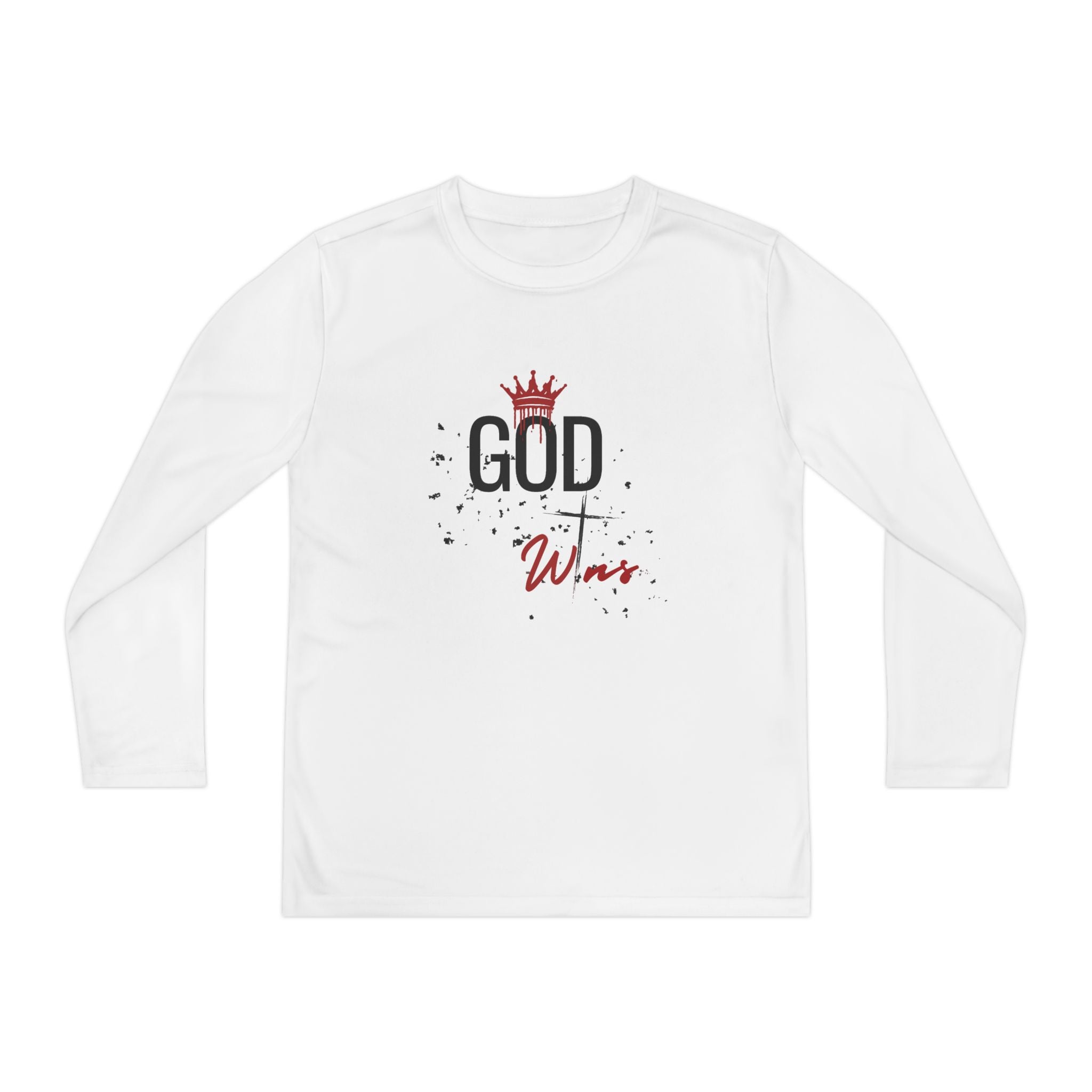 Youth Long Sleeve Tee God Wins
