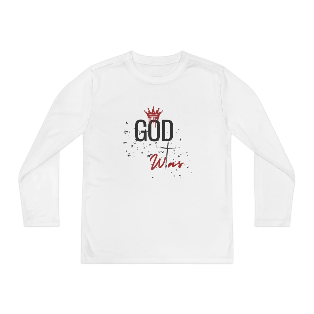 Youth Long Sleeve Tee God Wins